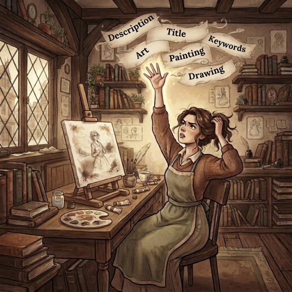 How to Sell More Art by Writing Better Listing Titles